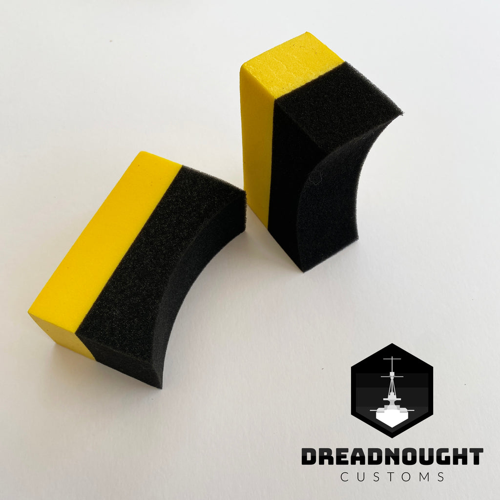 Foam Tyre shine applicator Dreadnought Customs Limited
