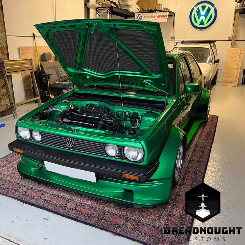 VW Polo Mk2 bonnet lining – Dreadnought Customs Limited