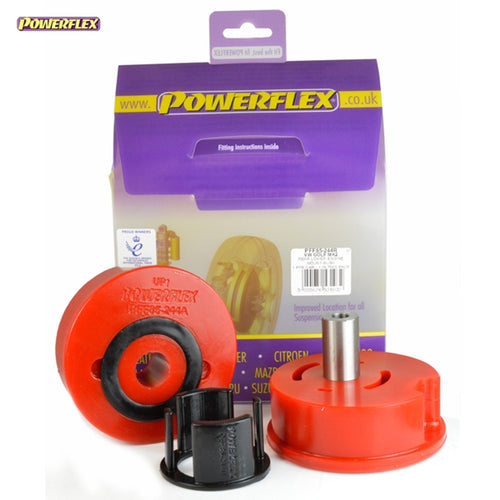 Powerflex Rear Lower Engine Mount Bushes, Diesel - Golf MK2 2WD (1985 - 1992) - PFF85-244R