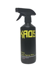 Kaos - The Gloss - Carnauba Infused Spray Wax 500ml