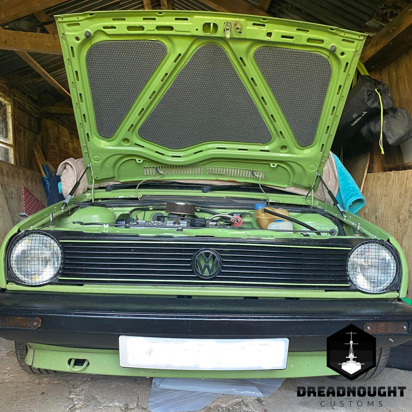 VW Polo Mk2 bonnet lining – Dreadnought Customs Limited