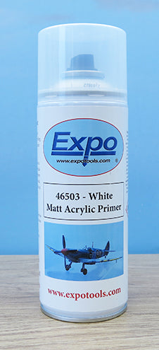 White Matt 400ml Expo Acrylic Model Primer