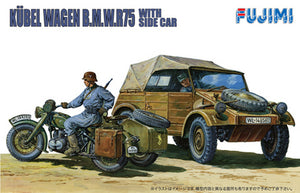 Kubelwagen and side car 1/76th