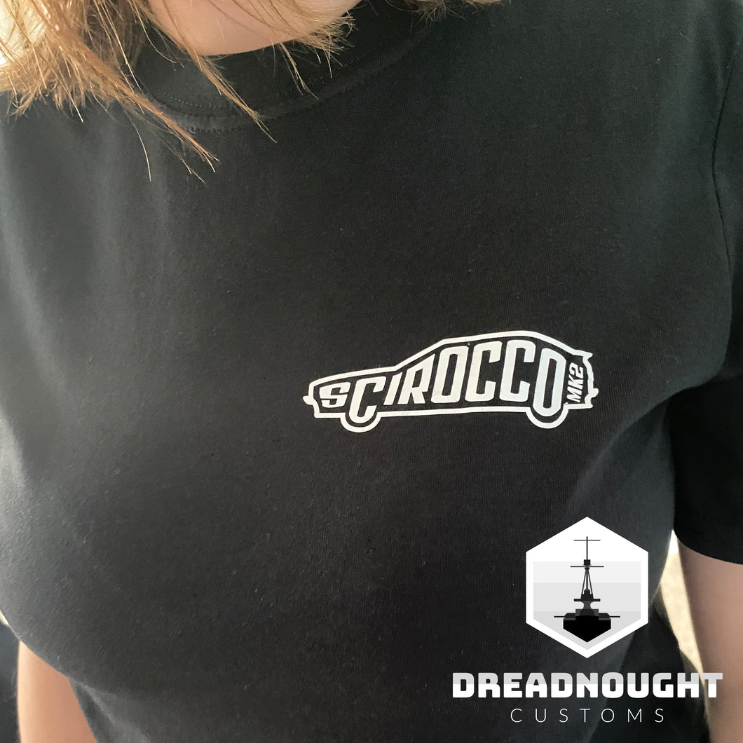 Dreadnought Scirocco mk2 Side T-Shirt Black