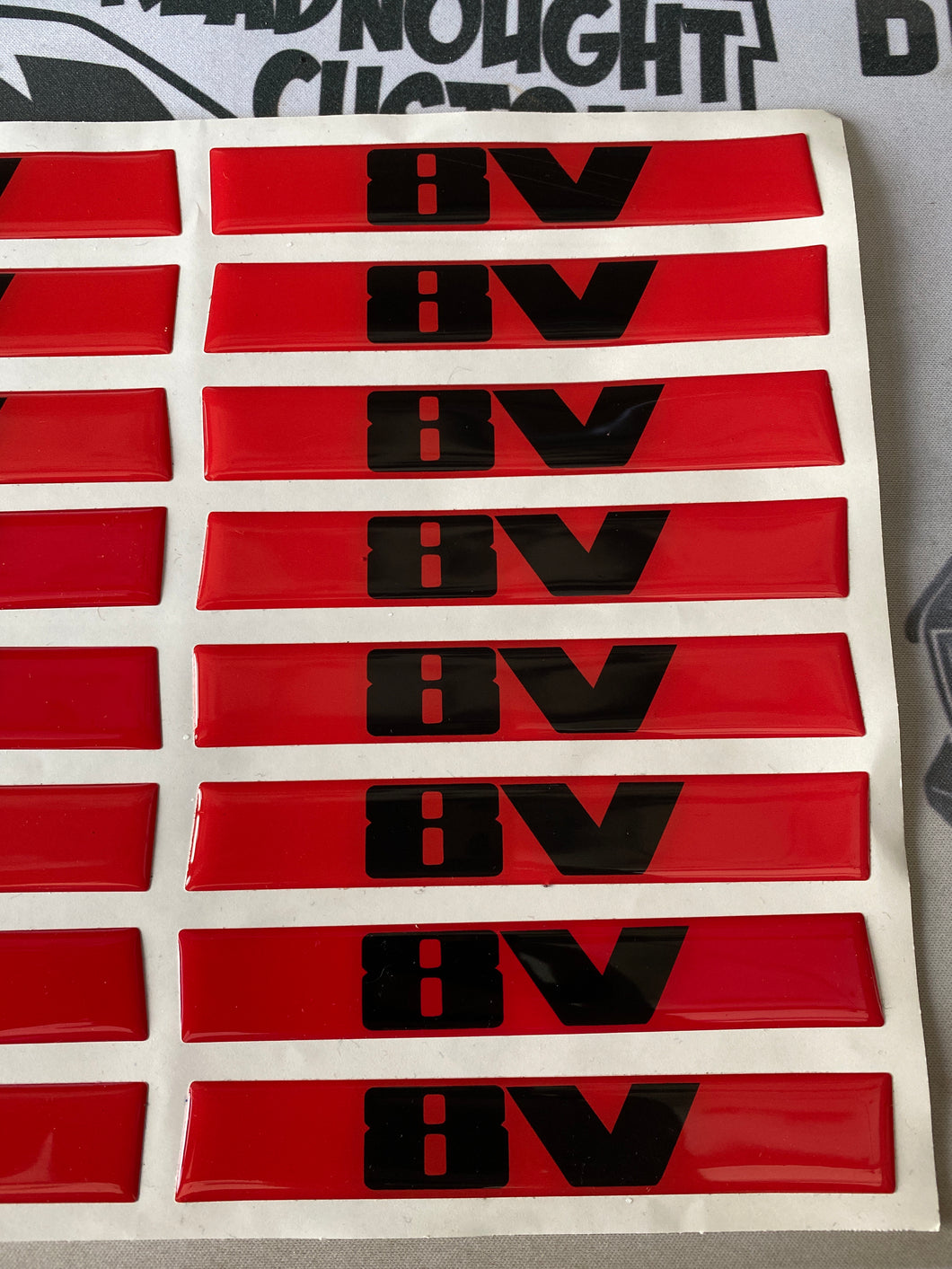 Scirocco Mk2 B-Pillar Gel Badges